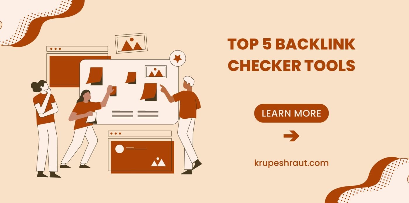 Top 5 Backlink checker tools